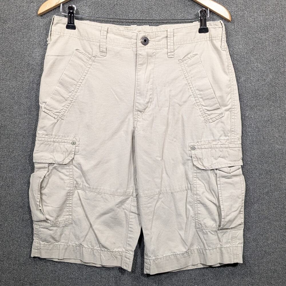 Express Cargo Shorts Mens 30x13 Ripstop Baggy Y2K Skater Street